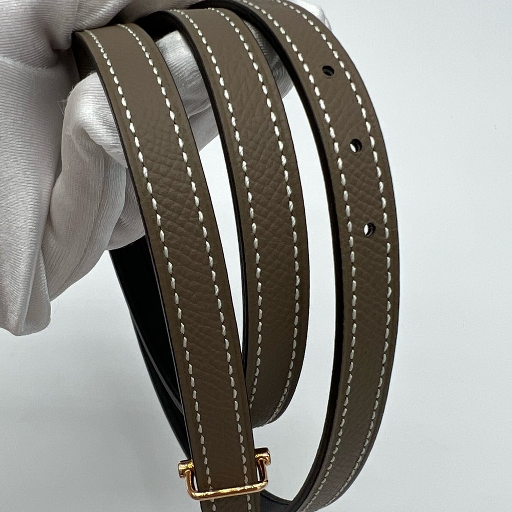 Authentic Hermes Brand New Reversible Gamma 13mm leather belt - Picture 12 of 17